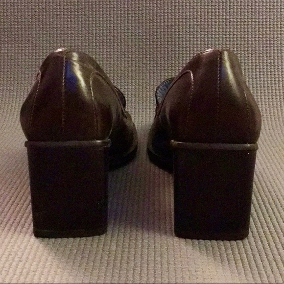 Nine West Brown Leather Loafers - Picture 3 of 8